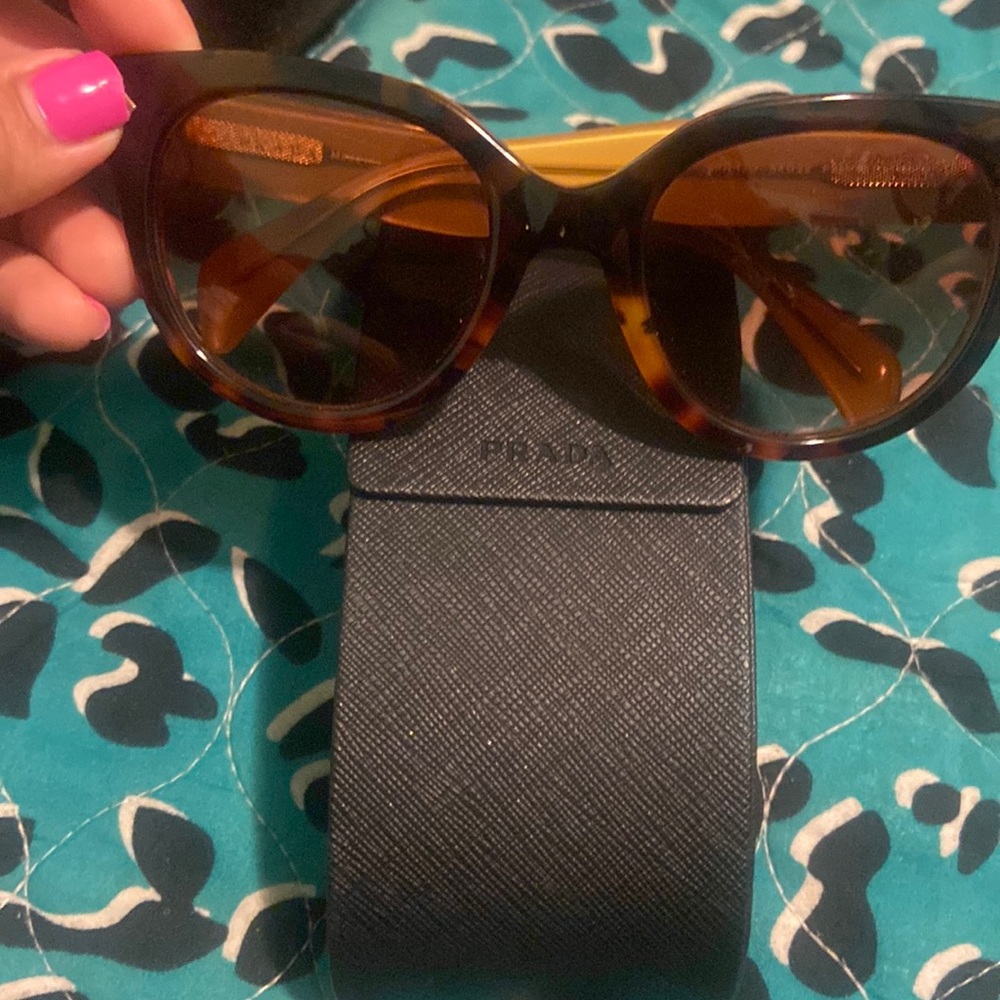 Prada cat eye sunglasses